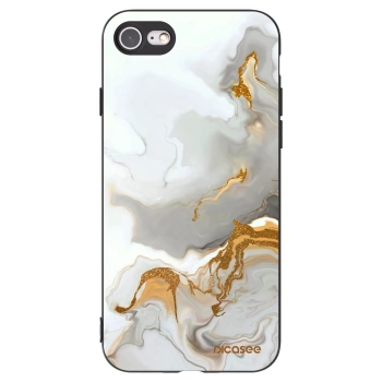 Picasee Μαύρη θήκη σιλικόνης για Apple iPhone 8 - Her