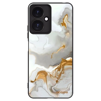 Picasee Μαύρη θήκη σιλικόνης για Xiaomi Redmi 13C 5G - Her