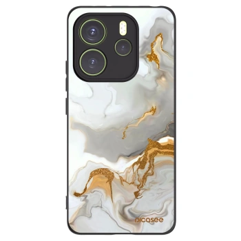 Picasee Μαύρη θήκη σιλικόνης για Xiaomi Redmi Note 14 4G - Her