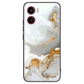 Picasee Μαύρη θήκη σιλικόνης για Motorola Moto G05 - Her