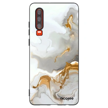 Picasee Μαύρη θήκη σιλικόνης για Huawei P30 - Her
