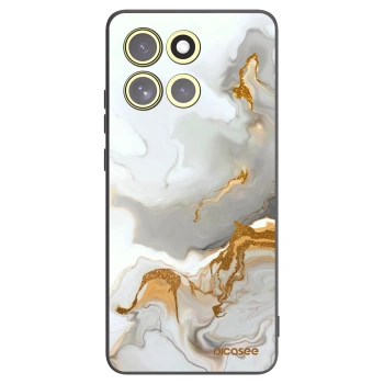 Picasee Μαύρη θήκη σιλικόνης για Motorola Moto G86 5G - Her