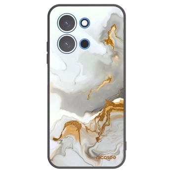 Picasee Μαύρη θήκη σιλικόνης για Xiaomi Redmi 15C 4G - Her