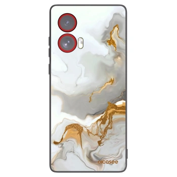 Picasee Μαύρη θήκη σιλικόνης για Motorola Edge 50 Fusion - Her