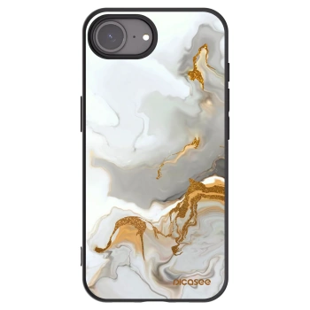 Picasee Μαύρη θήκη σιλικόνης για Apple iPhone 17e - Her