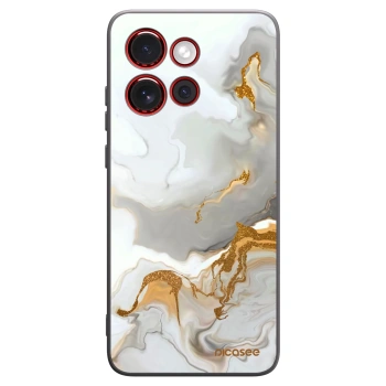 Picasee Μαύρη θήκη σιλικόνης για Motorola Edge 60 Neo 5G - Her