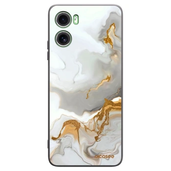 Picasee Μαύρη θήκη σιλικόνης για Motorola Moto G06 - Her