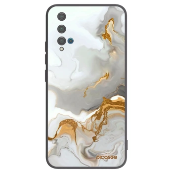 Picasee Μαύρη θήκη σιλικόνης για Huawei Nova 5T - Her
