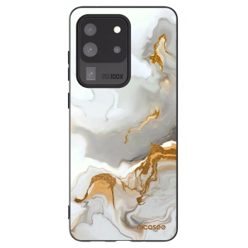 Picasee Μαύρη θήκη σιλικόνης για Samsung Galaxy S20 Ultra 5G G988F - Her