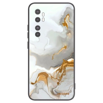 Picasee Μαύρη θήκη σιλικόνης για Xiaomi Mi Note 10 Lite - Her