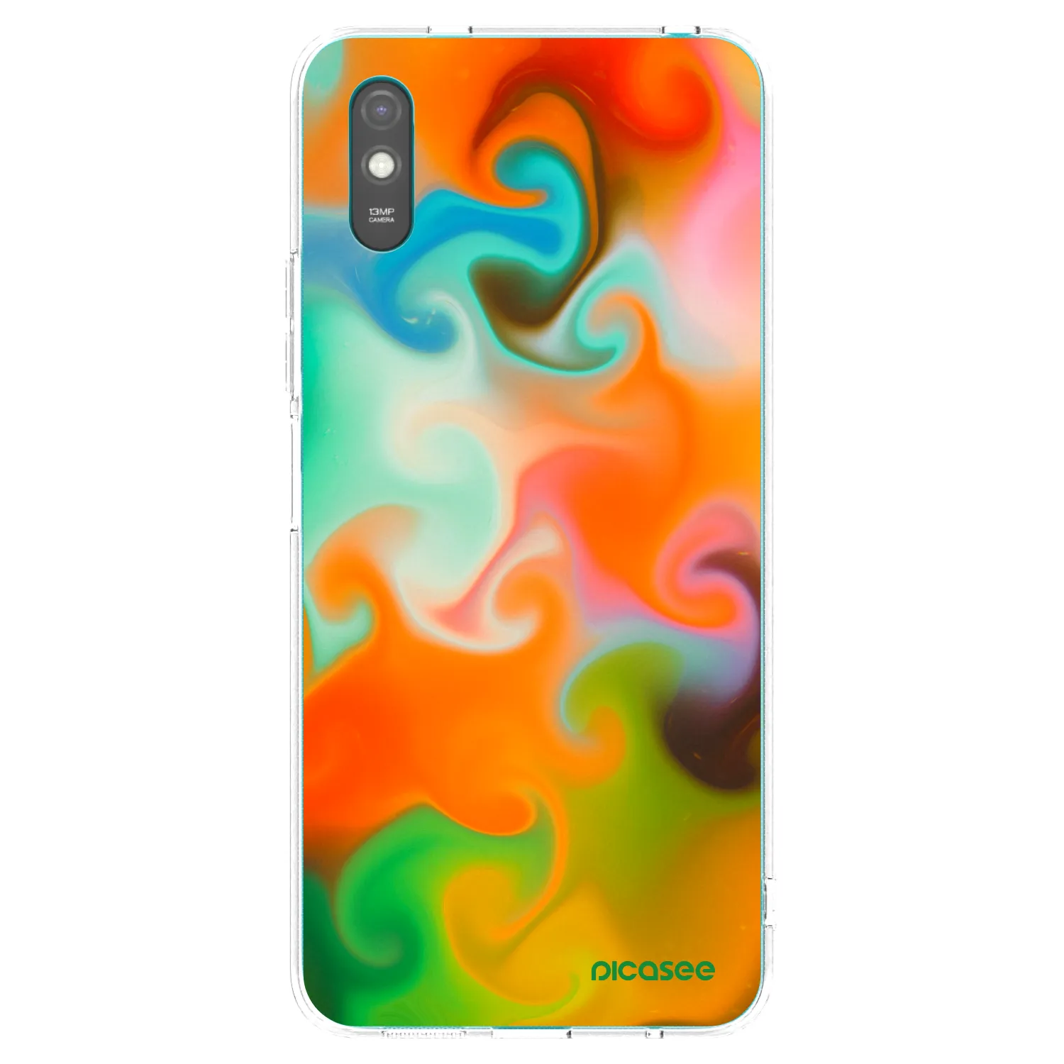 Picasee διαφανής θήκη σιλικόνης Xiaomi Redmi 9A - Juice