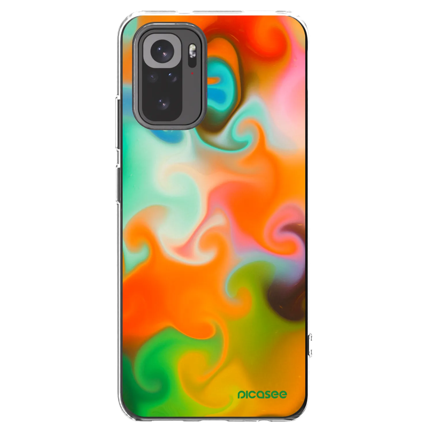 Picasee διαφανής θήκη σιλικόνης Xiaomi Redmi Note 10 - Juice