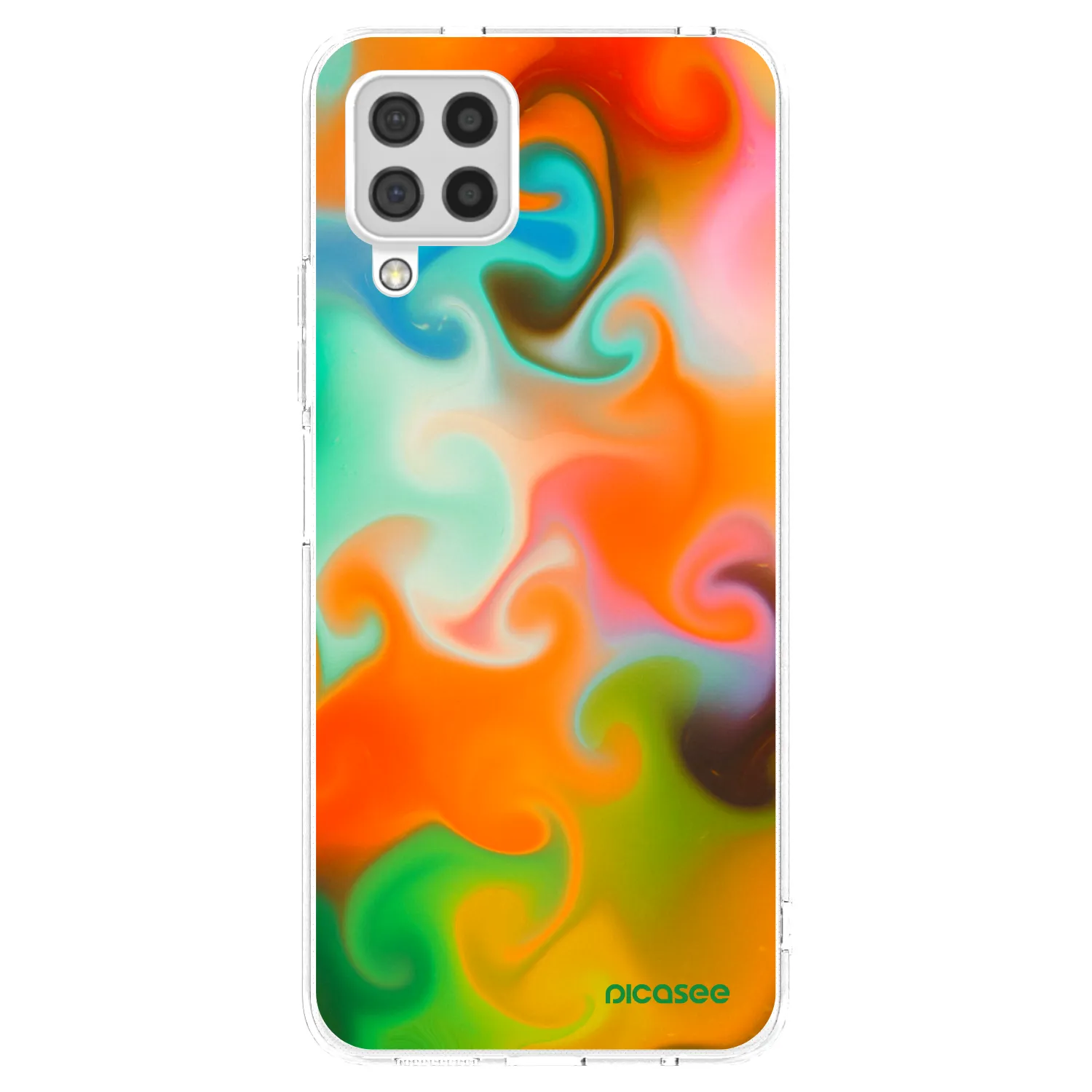 Picasee διαφανής θήκη σιλικόνης Samsung Galaxy A22 A225F 4G - Juice
