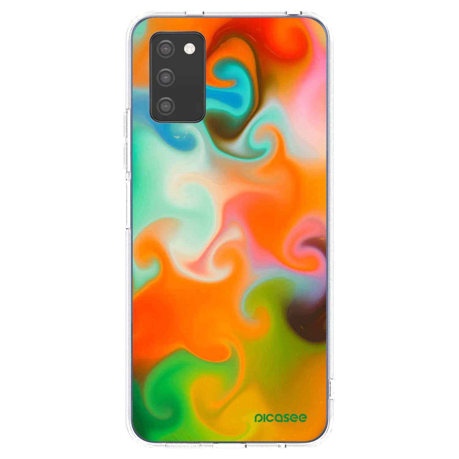 Picasee διαφανής θήκη σιλικόνης Samsung Galaxy A03s A037G - Juice