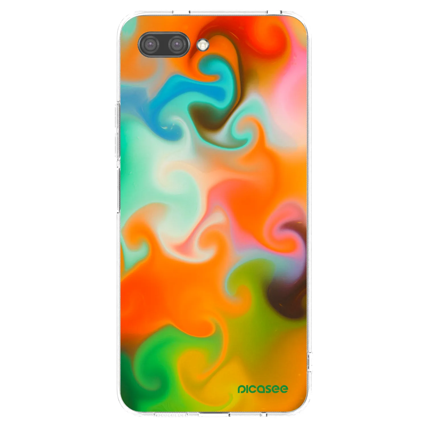 Picasee διαφανής θήκη σιλικόνης Honor 10 - Juice