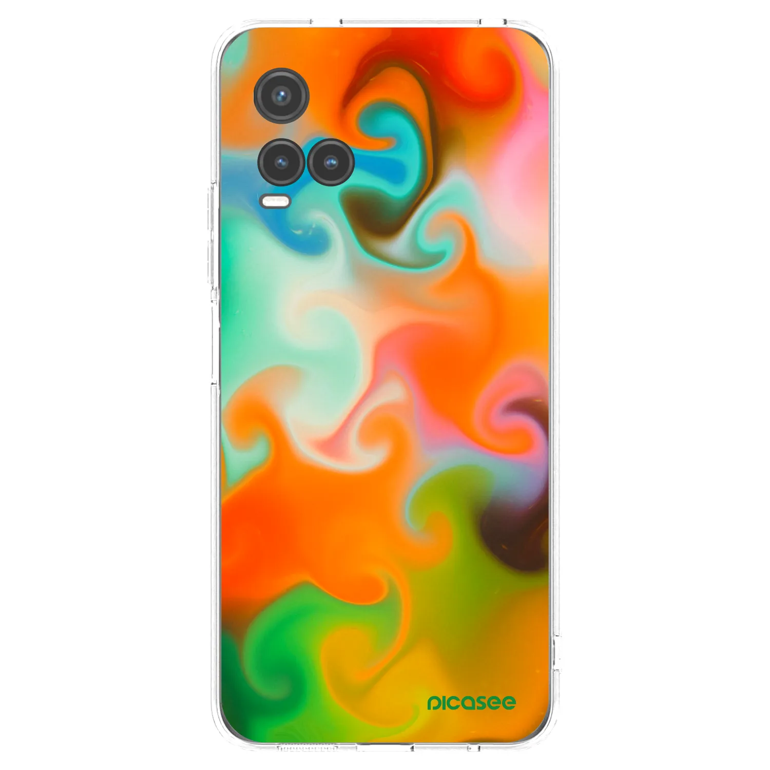Picasee διαφανής θήκη σιλικόνης Vivo Y33s - Juice