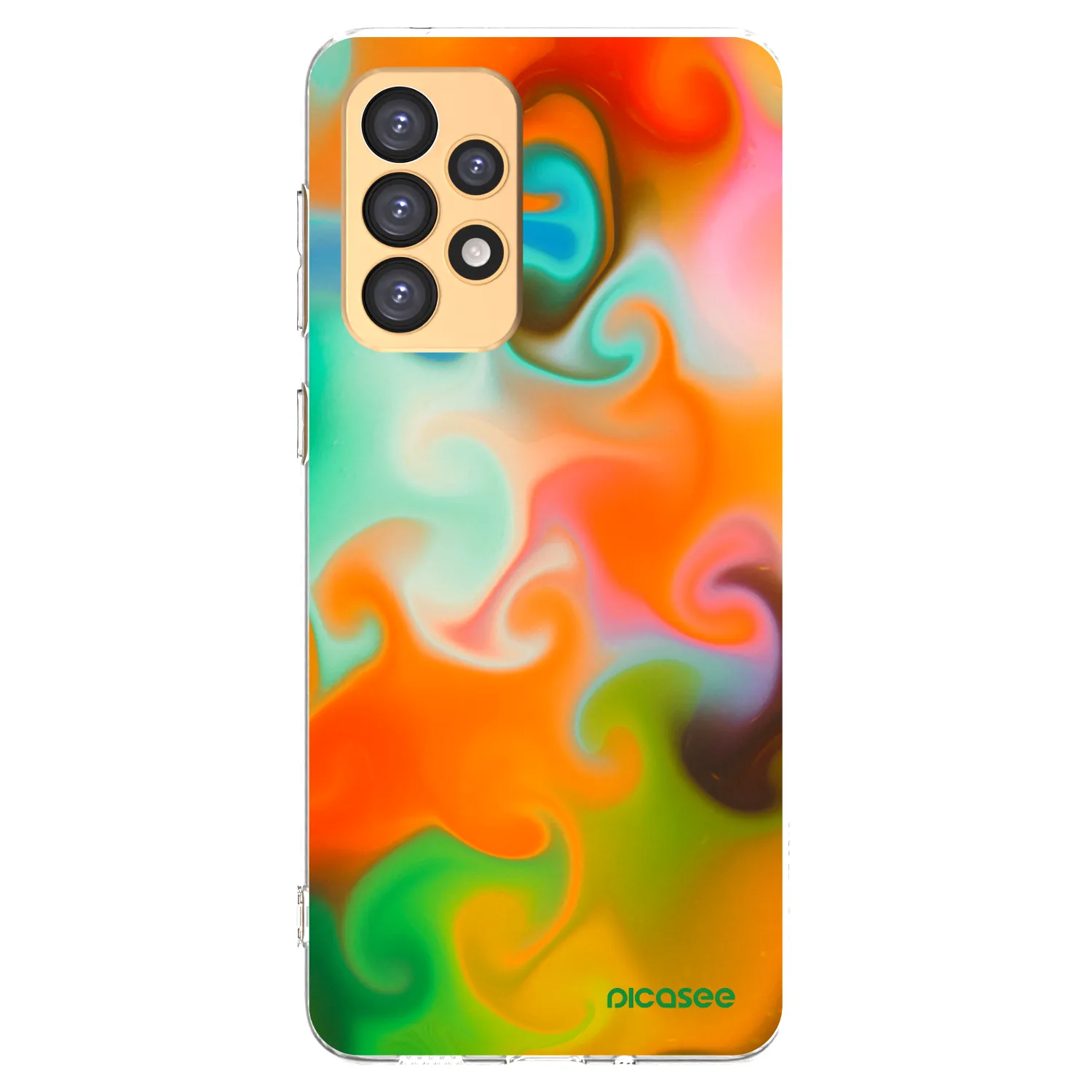 Picasee διαφανής θήκη σιλικόνης Samsung Galaxy A33 5G A336 - Juice