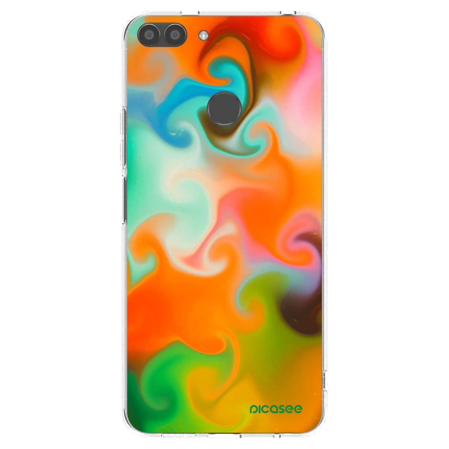 Picasee διαφανής θήκη σιλικόνης Huawei P Smart - Juice