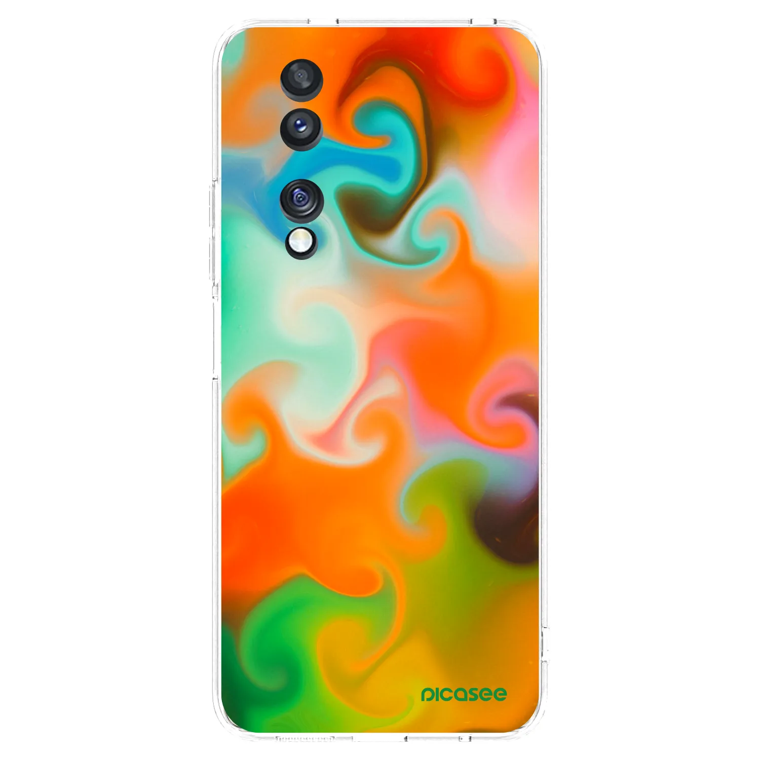 Picasee διαφανής θήκη σιλικόνης Honor 70 - Juice