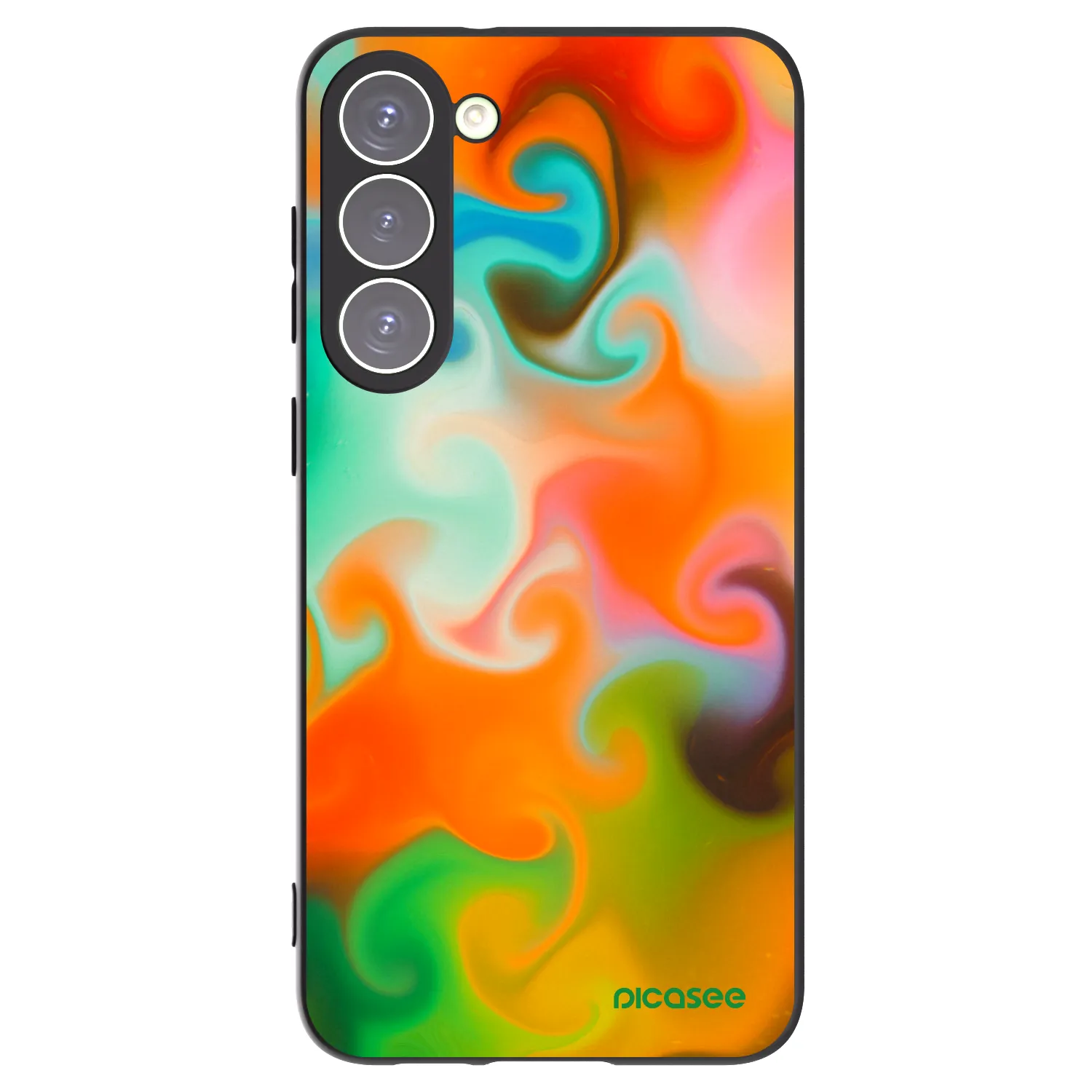 Picasee Μαύρη θήκη σιλικόνης για Samsung Galaxy S23+ 5G - Juice