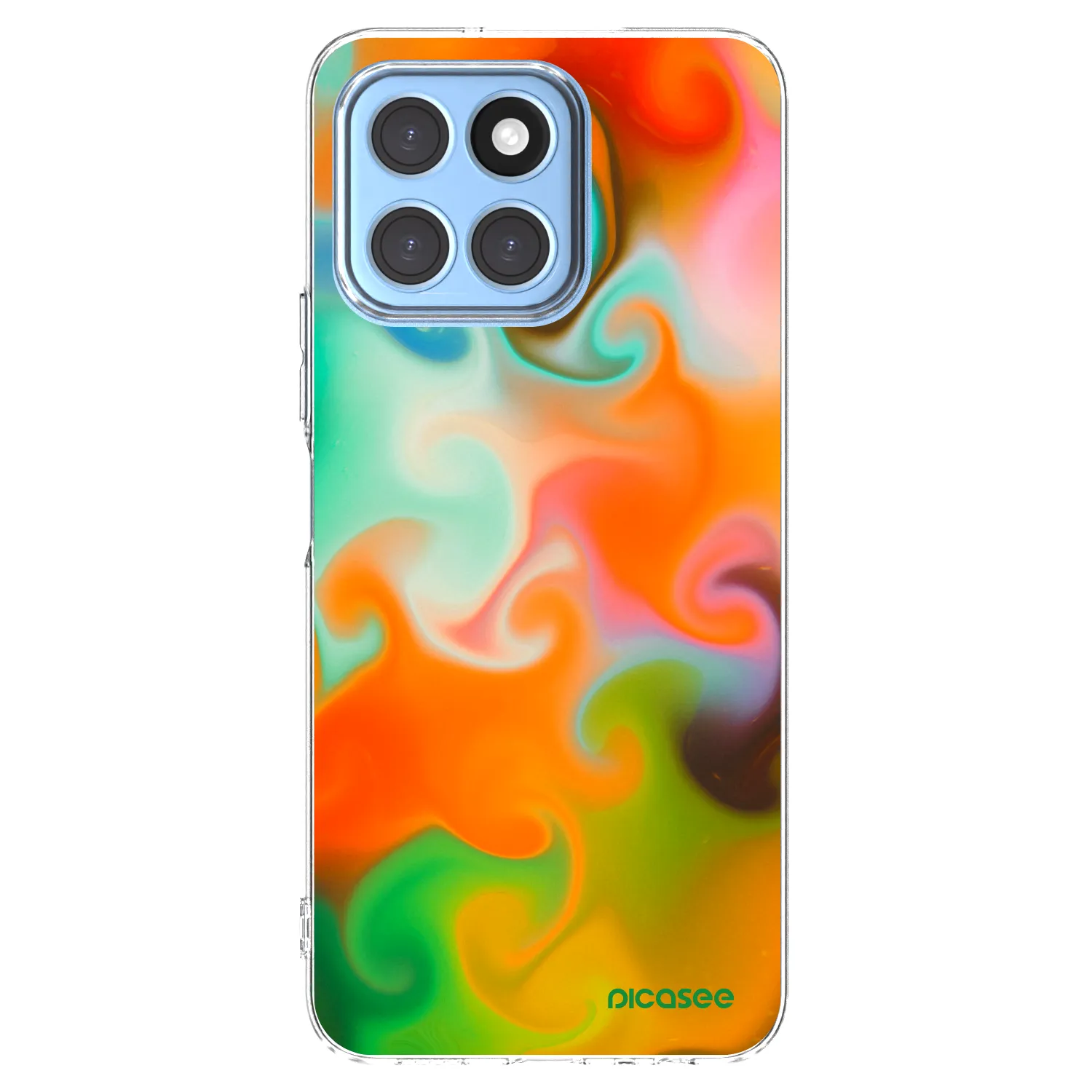 Picasee διαφανής θήκη σιλικόνης Honor X6 - Juice