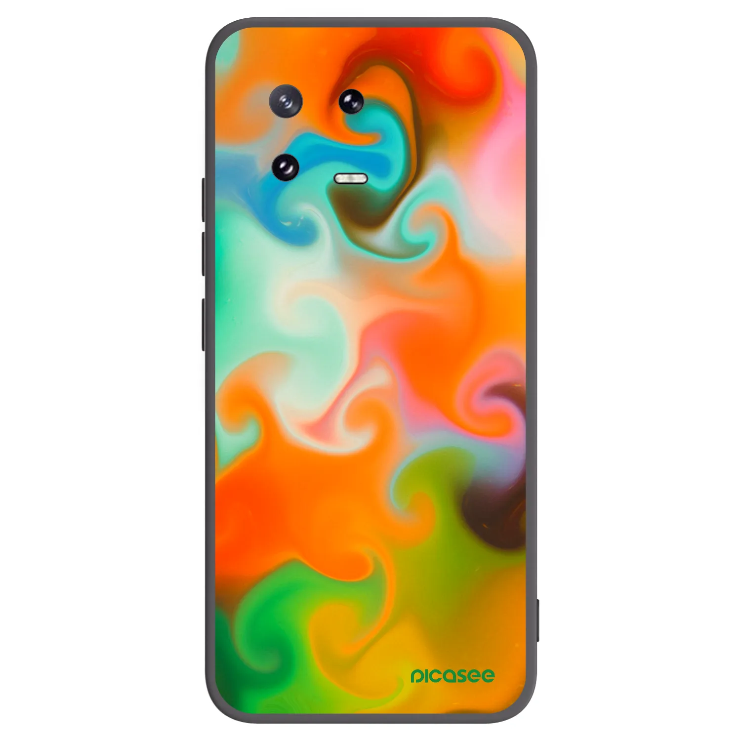 Picasee Μαύρη θήκη σιλικόνης για Xiaomi 13 Pro - Juice