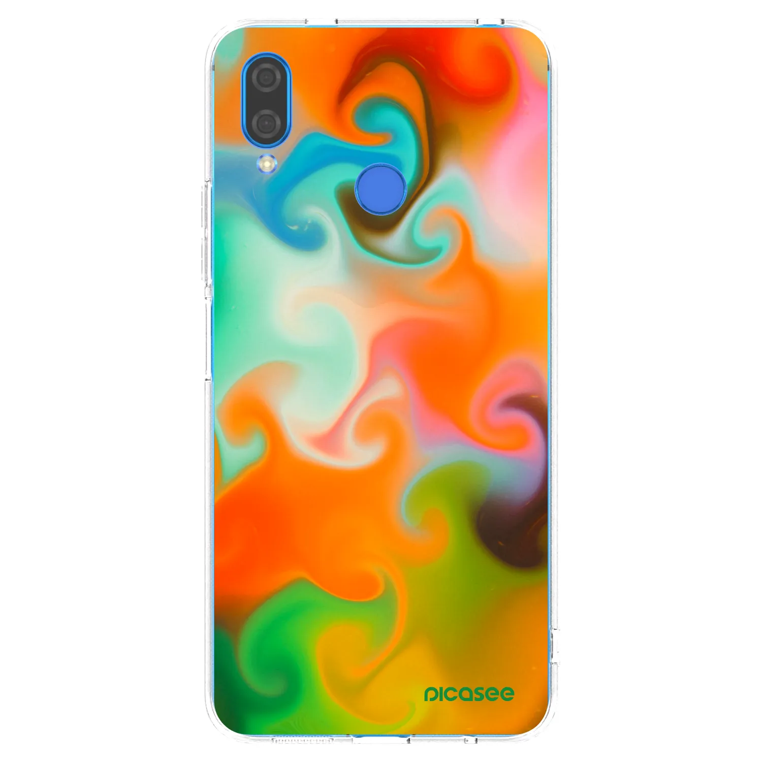 Picasee διαφανής θήκη σιλικόνης Huawei Nova 3 - Juice