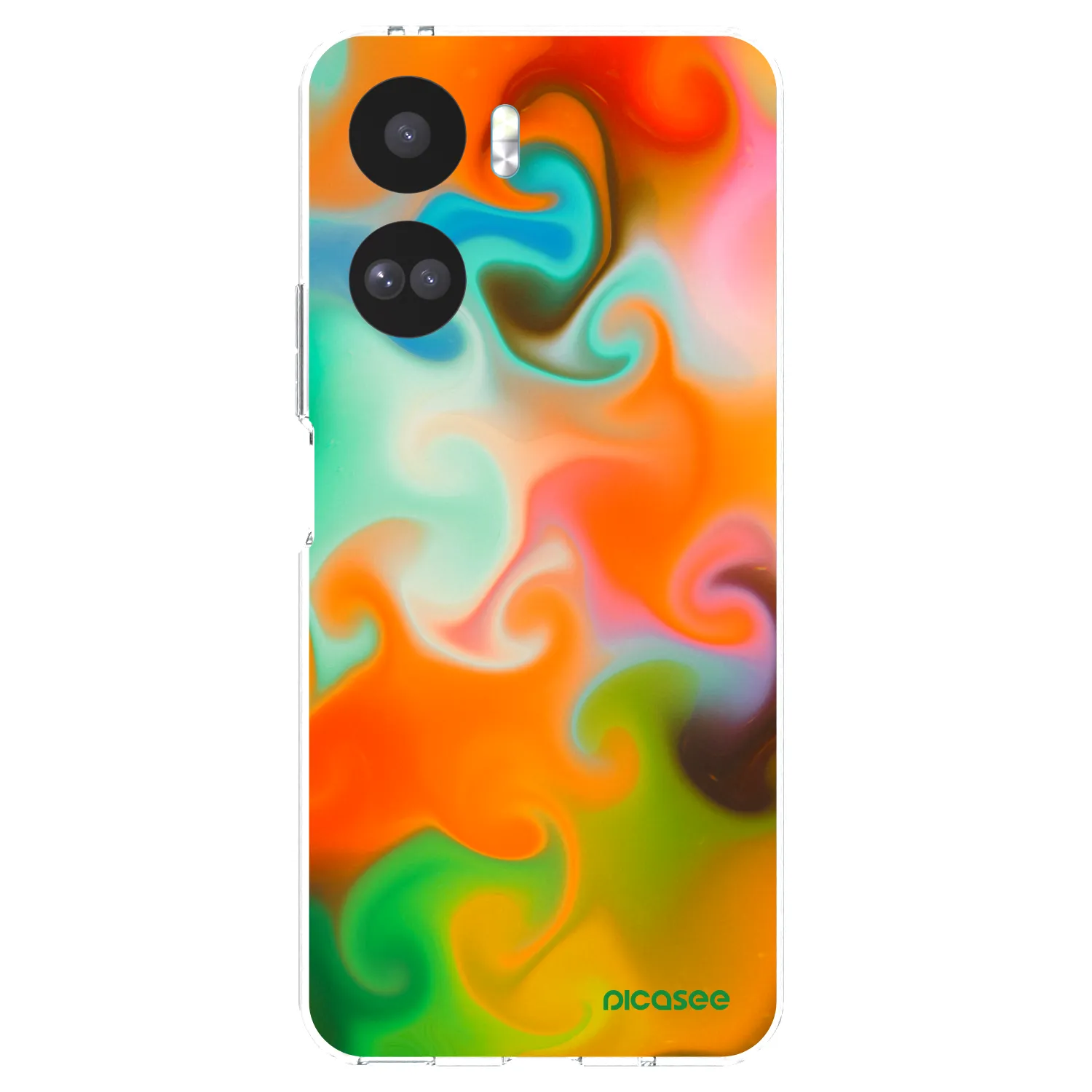 Picasee διαφανής θήκη σιλικόνης Honor 90 Lite 5G - Juice