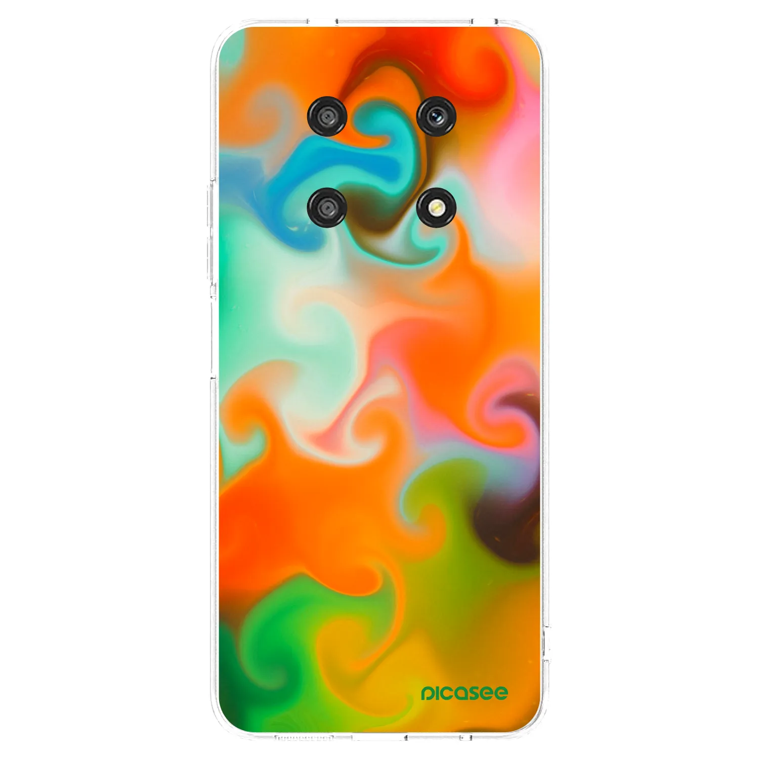Picasee διαφανής θήκη σιλικόνης Honor Magic4 Lite 5G - Juice