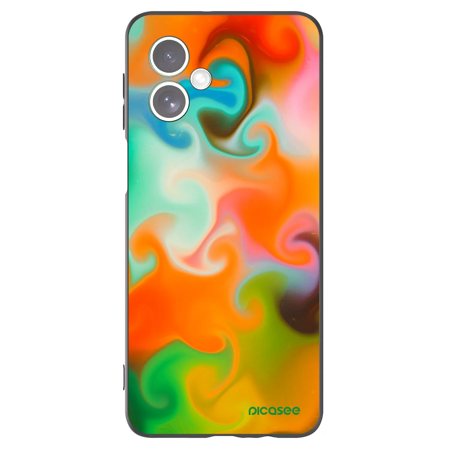 Picasee Μαύρη θήκη σιλικόνης για Motorola Moto G54 5G - Juice
