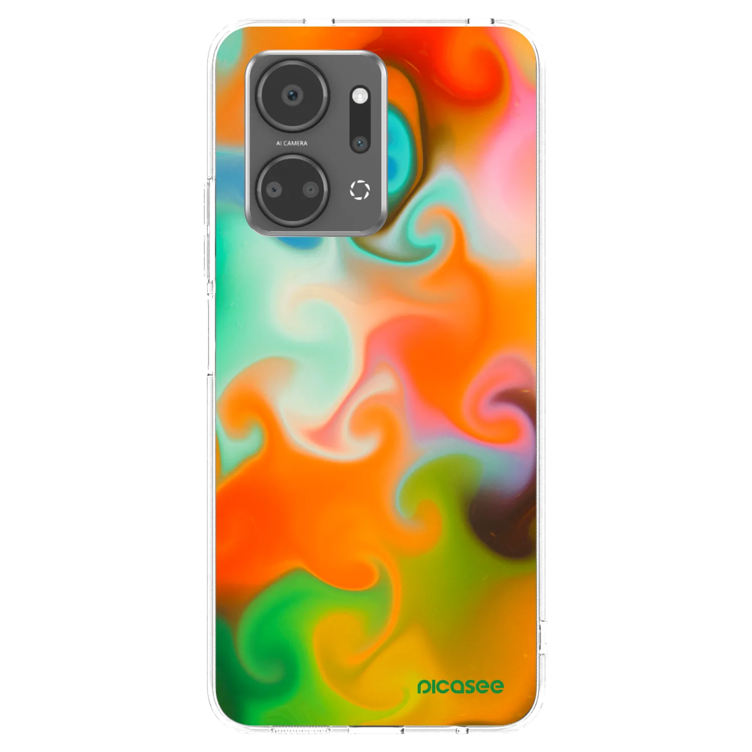 Picasee διαφανής θήκη σιλικόνης Honor X7a - Juice