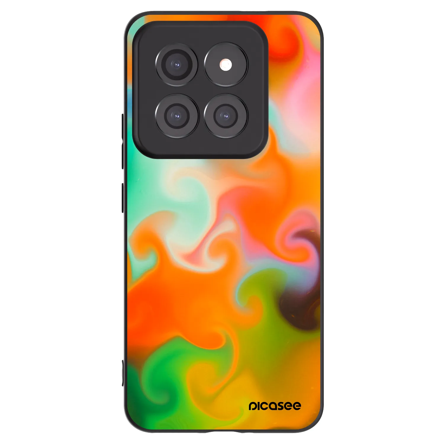 Picasee Μαύρη θήκη σιλικόνης για Xiaomi 14 Pro - Juice