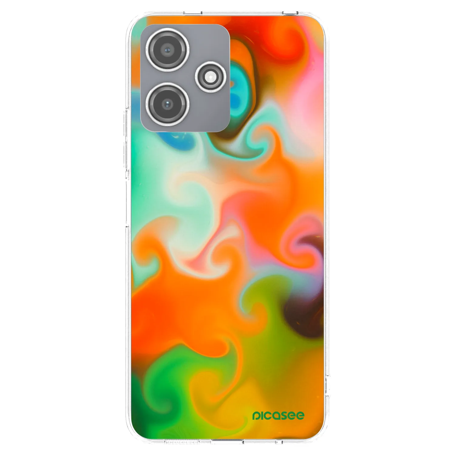 Picasee διαφανής θήκη σιλικόνης Xiaomi Redmi 12 5G - Juice