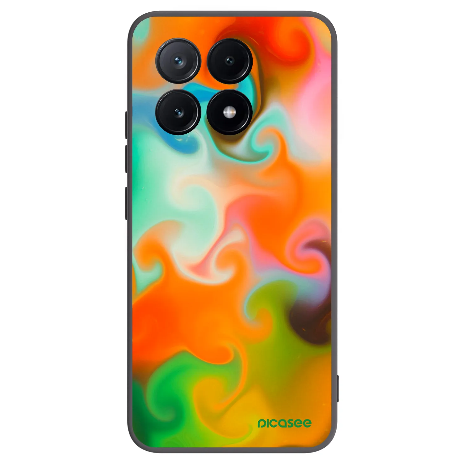 Picasee Μαύρη θήκη σιλικόνης για Xiaomi Poco X6 Pro - Juice