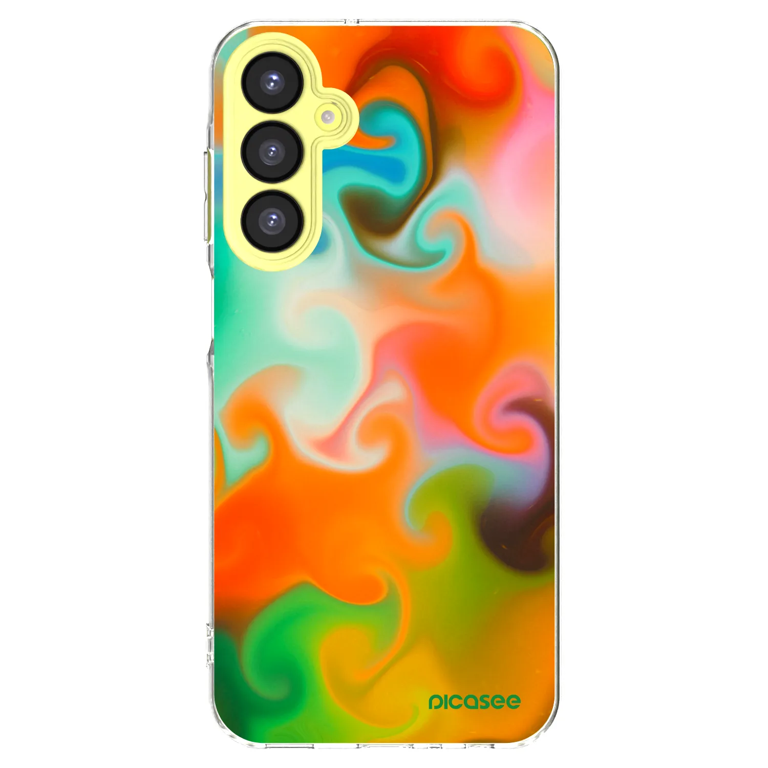 Picasee διαφανής θήκη σιλικόνης Samsung Galaxy A25 A256B 5G - Juice