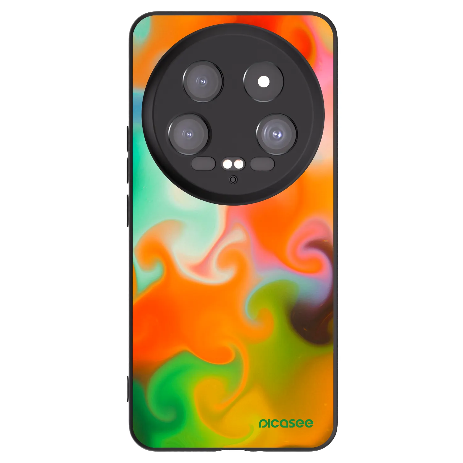 Picasee Μαύρη θήκη σιλικόνης για Xiaomi 14 Ultra - Juice