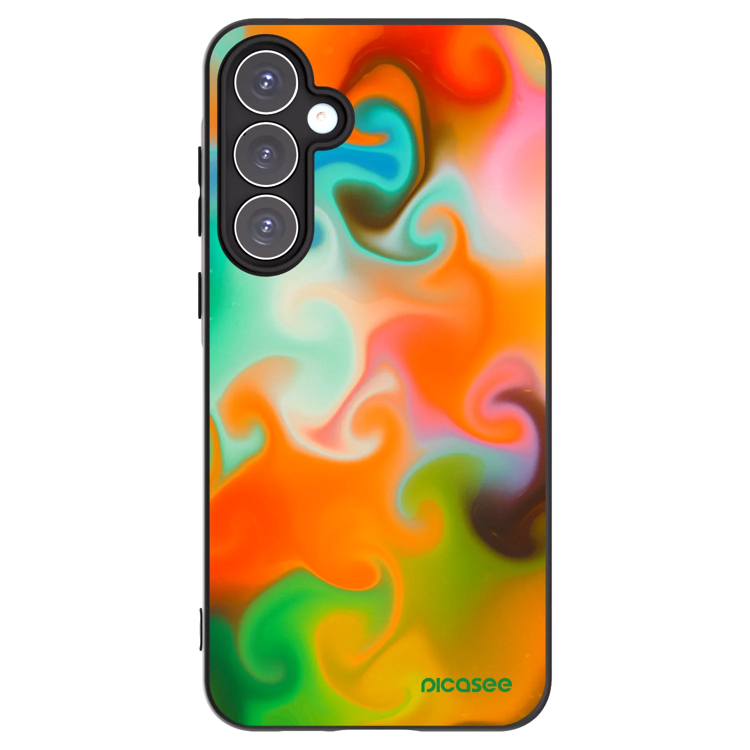 Picasee Μαύρη θήκη σιλικόνης για Samsung Galaxy A55 5G A556B - Juice