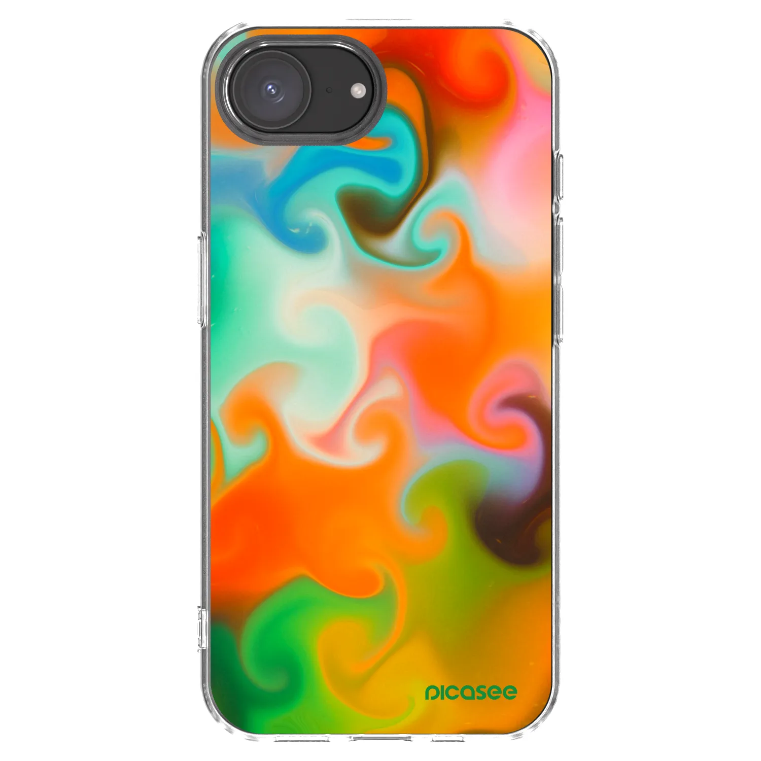 Picasee διαφανής θήκη σιλικόνης Apple iPhone 16e - Juice
