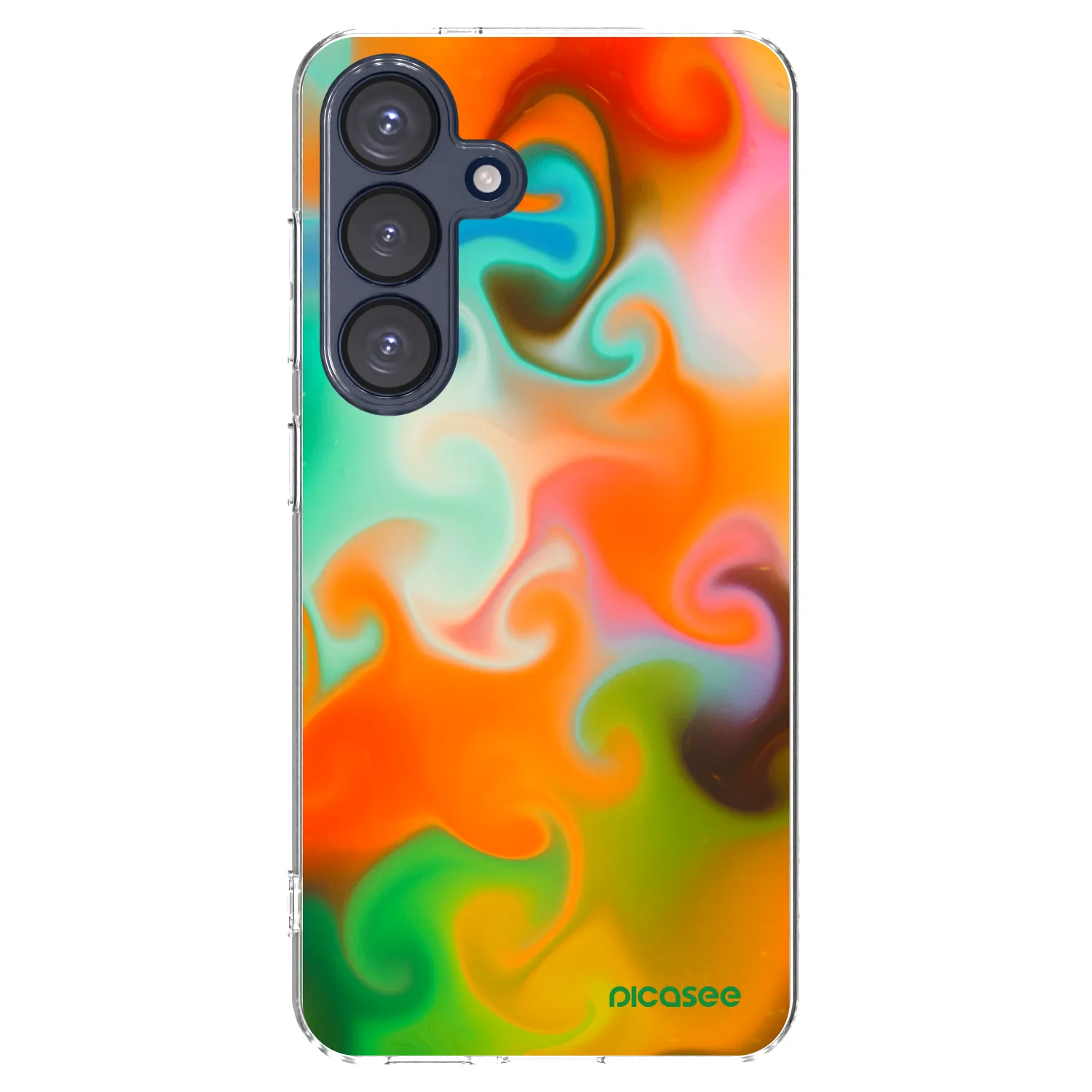 Picasee διαφανής θήκη σιλικόνης Samsung Galaxy S25 5G - Juice