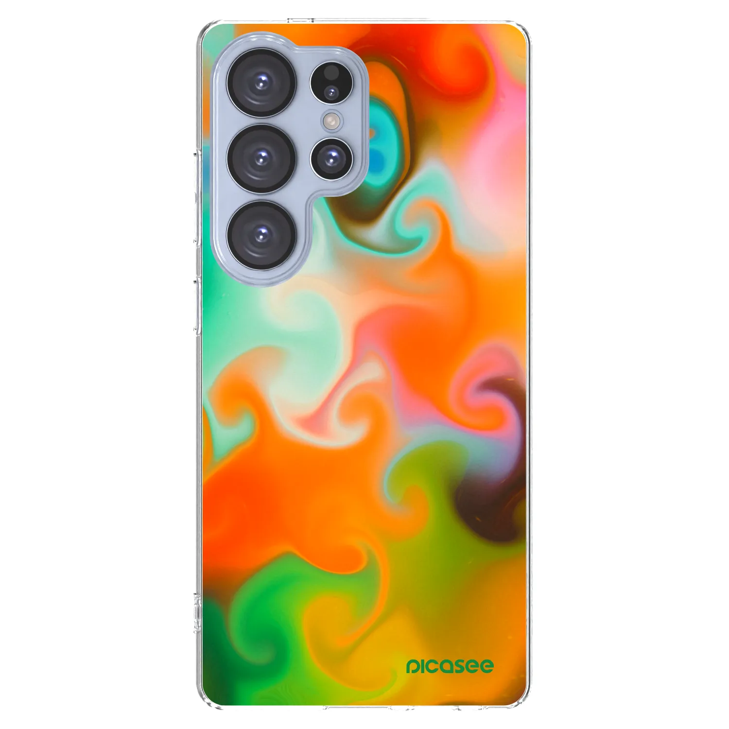 Picasee διαφανής θήκη σιλικόνης Samsung Galaxy S25 Ultra 5G - Juice