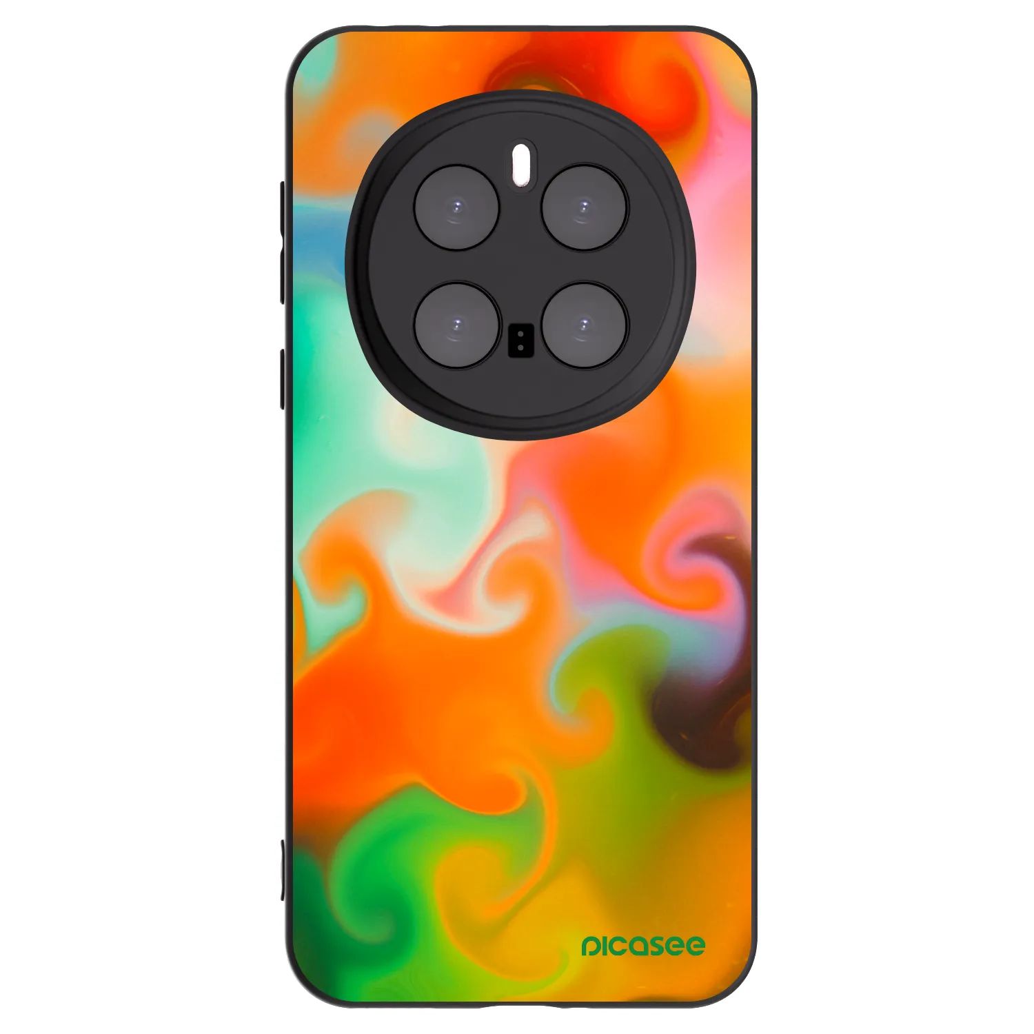 Picasee Μαύρη θήκη σιλικόνης για Honor Magic7 Pro 5G - Juice