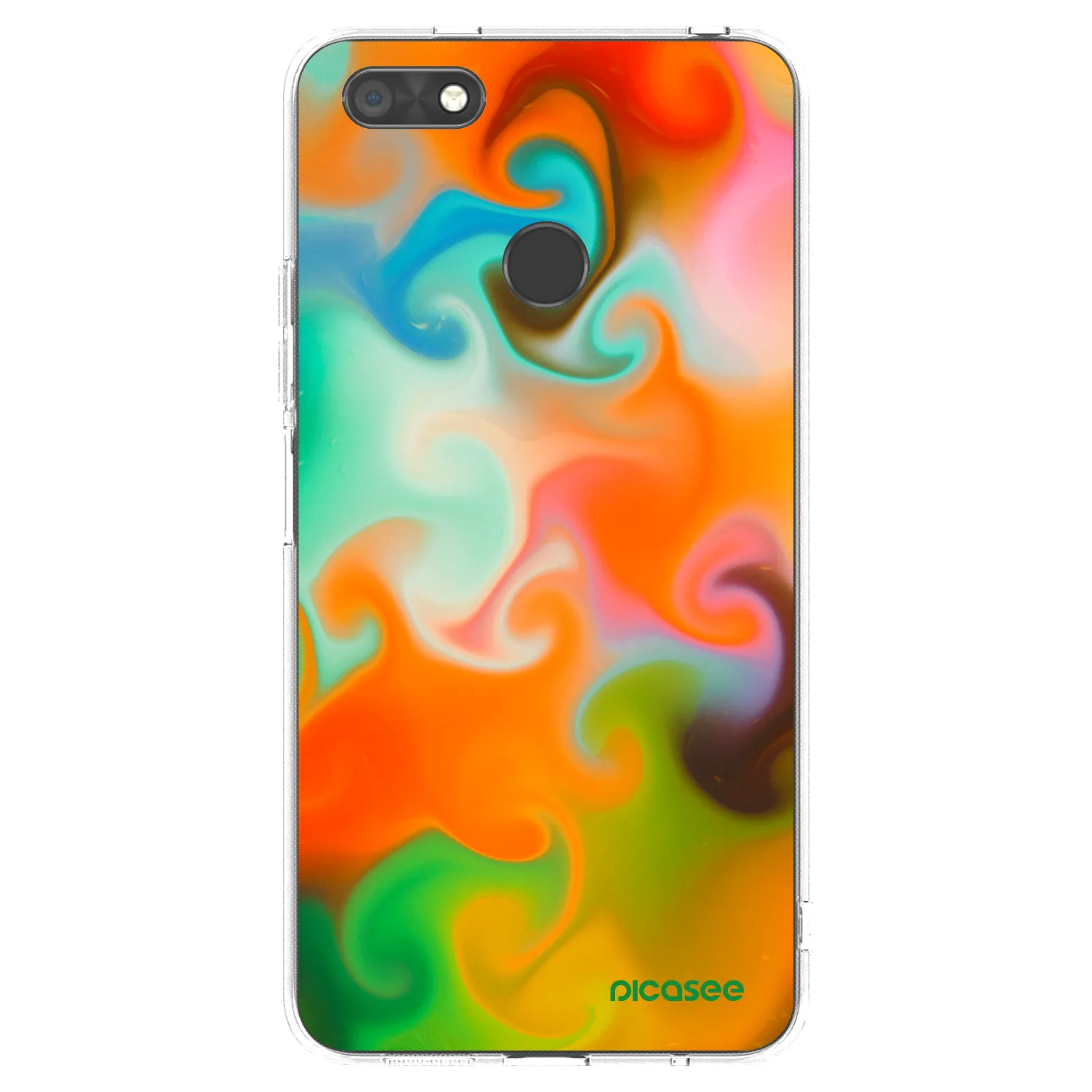 Picasee διαφανής θήκη σιλικόνης Huawei P9 Lite Mini - Juice