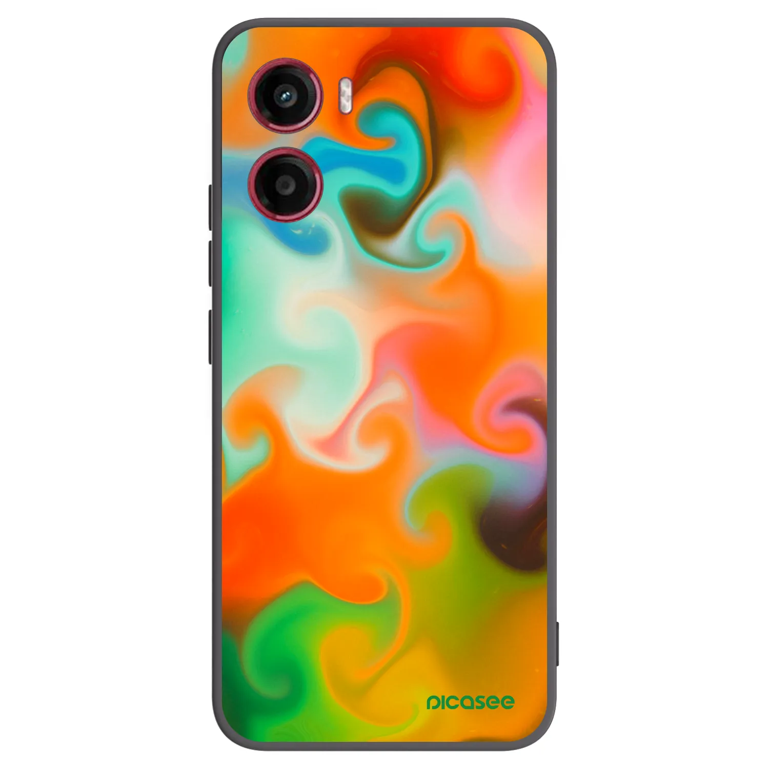 Picasee Μαύρη θήκη σιλικόνης για Motorola Moto G05 - Juice
