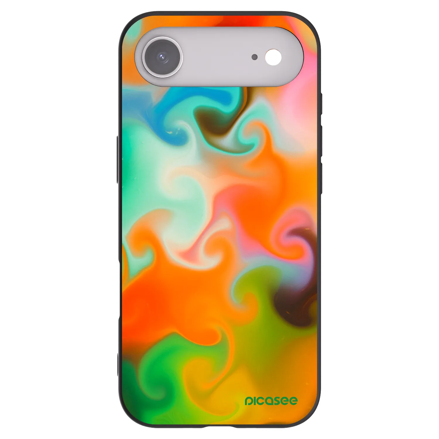 Picasee Μαύρη θήκη σιλικόνης για Apple iPhone Air - Juice