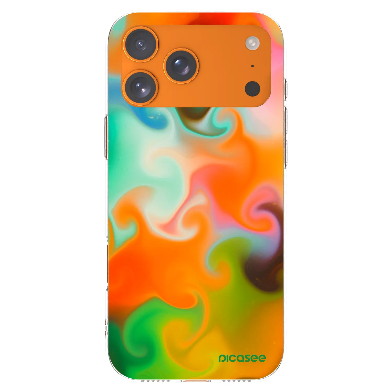 Picasee διαφανής θήκη σιλικόνης Apple iPhone 17 Pro Max - Juice