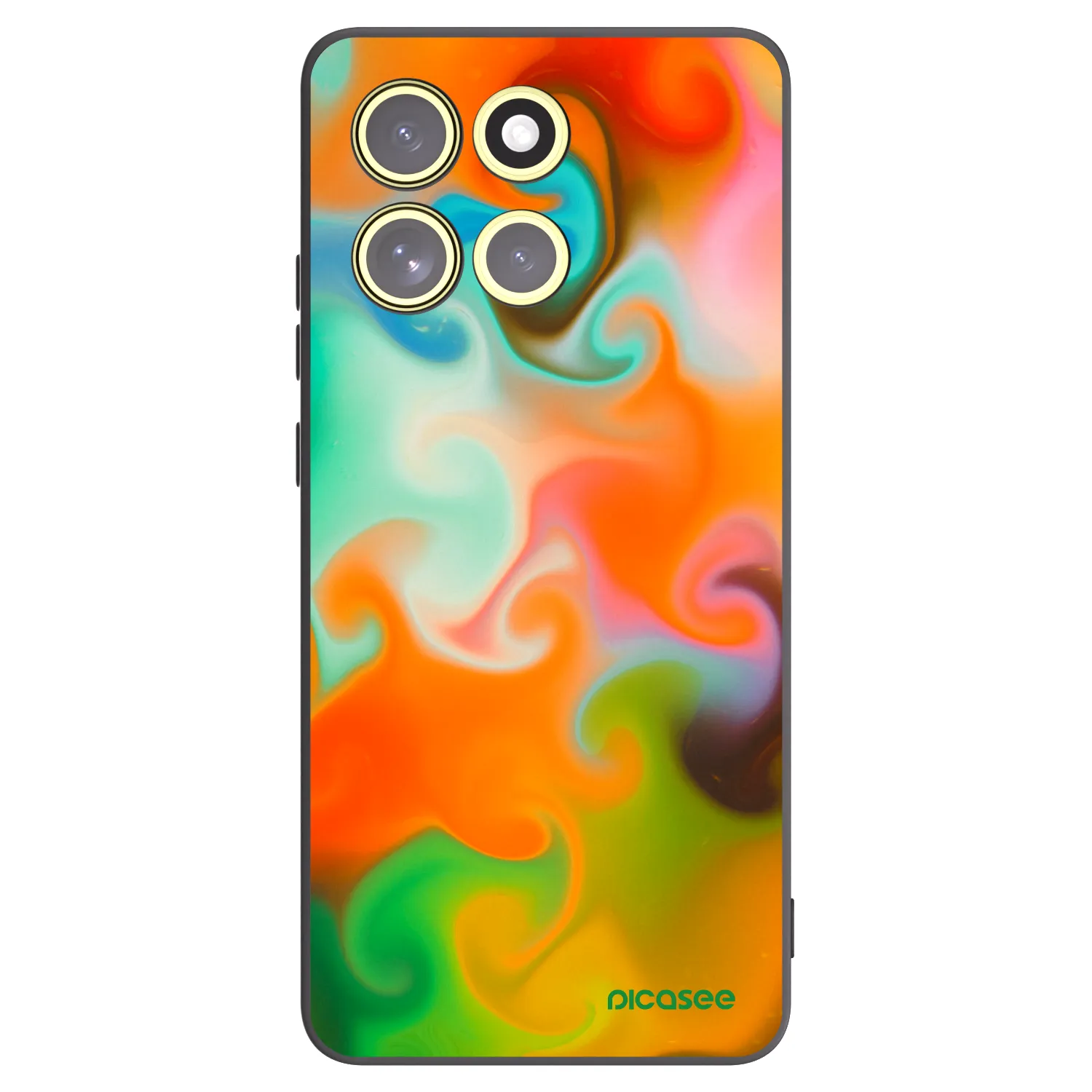Picasee Μαύρη θήκη σιλικόνης για Motorola Moto G86 5G - Juice