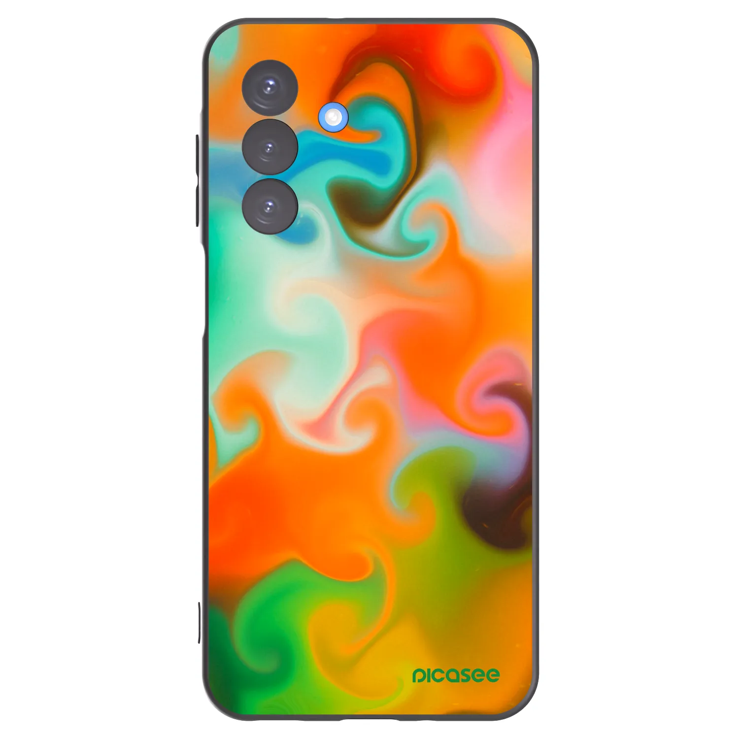Picasee Μαύρη θήκη σιλικόνης για Samsung Galaxy A17 5G - Juice