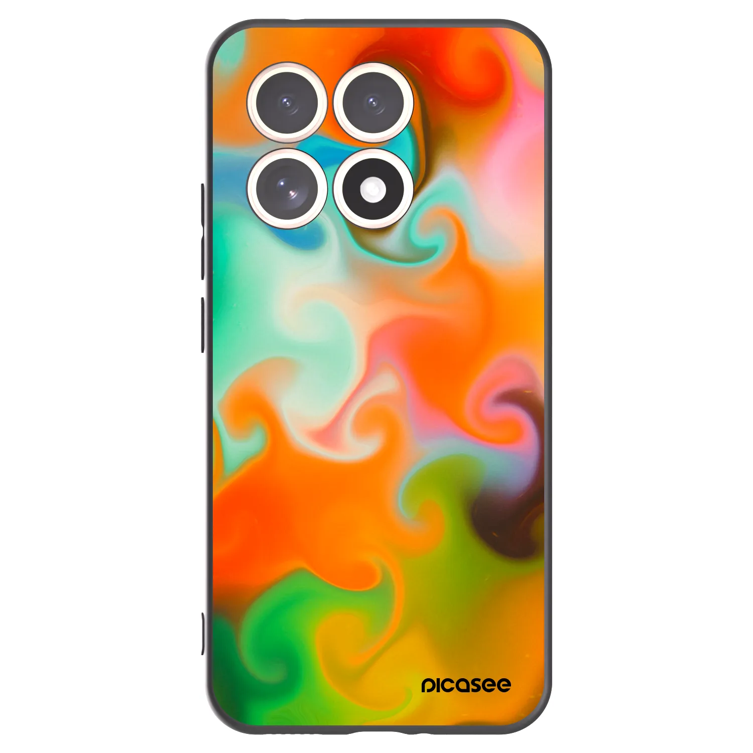 Picasee Μαύρη θήκη σιλικόνης για Xiaomi 15T - Juice
