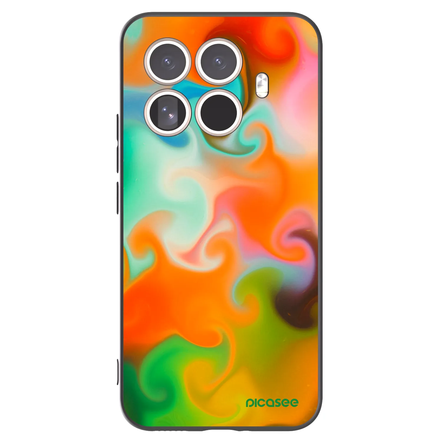 Picasee Μαύρη θήκη σιλικόνης για Xiaomi 15T Pro - Juice