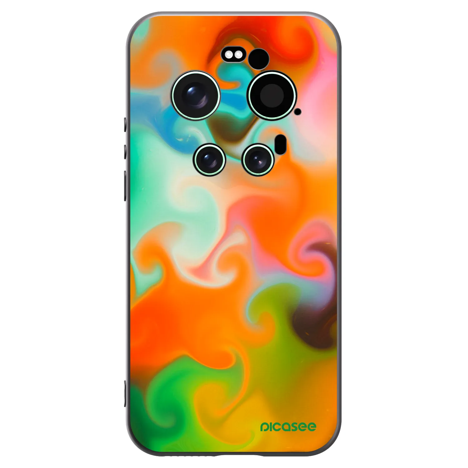 Picasee Μαύρη θήκη σιλικόνης για Xiaomi 17 Ultra - Juice